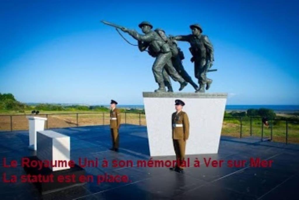 Gite Historique En Normandie Plages Du Debarquement Ver-sur-Mer Exteriör bild
